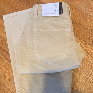 KanCan Light Tan Corduroy Pants